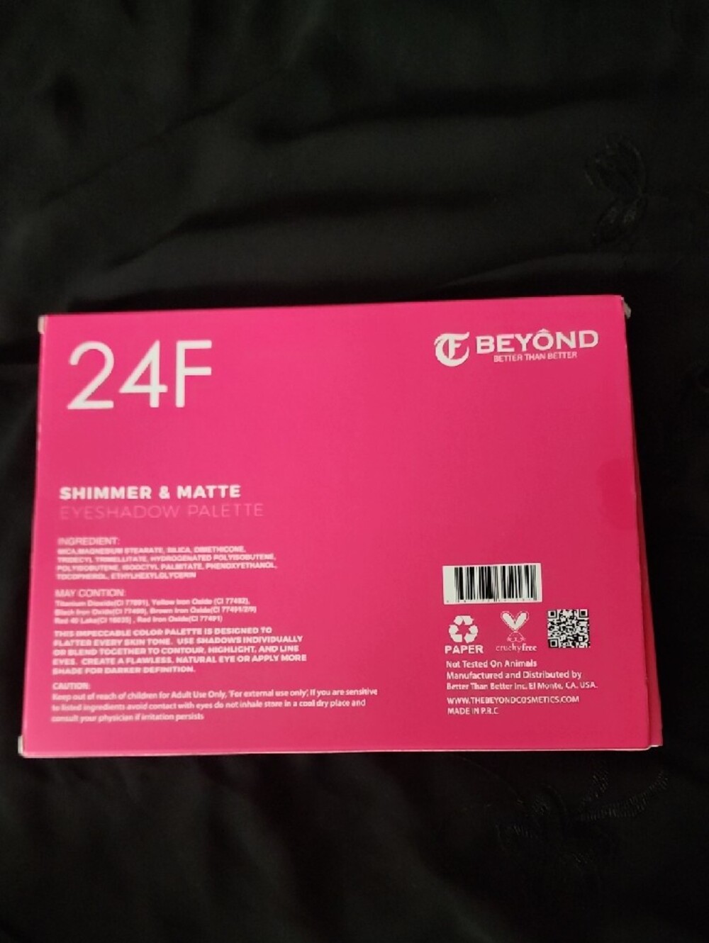 Beyond 25-Color Pink Eyeshadow Palette - Neutral & Shimmer Shades - Picture 6 of 7